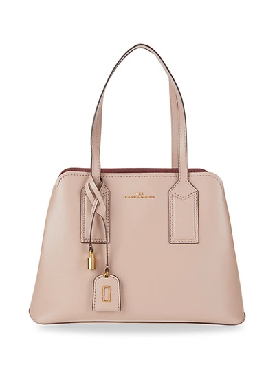 Marc Jacobs The Editor Leather Satchel In Neutrals