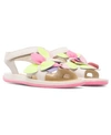 Camper Twins Petals-appliqué Sandals In Beige