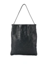 TL-180 CROCODILE EFFECT SHOULDER BAG