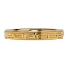 Versace Greek Motif Small Fedina Ring In D00o Gold