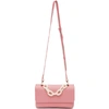 MSGM MSGM PINK CHAIN HANDLE BAG