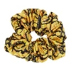 VERSACE BLACK & GOLD BAROCCO SCRUNCHIE