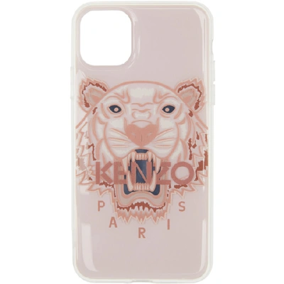 Kenzo Pink Tiger Iphone 11 Pro Max Case In 33 - Pastel