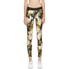 VERSACE WHITE ALLOVER PRINT LEGGINGS