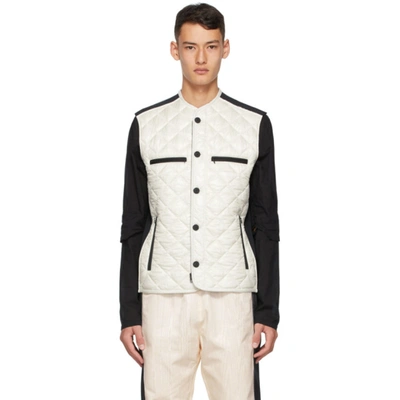 Moncler Genius 灰白色 Hinney 羽绒马甲 In 032offwhite