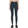 Girlfriend Collective Compressive High-rise Leggings In Blue