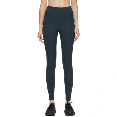 Girlfriend Collective Compressive High Rise Full Length Leggings - L - Also In: M, Xl, Xs In Blue