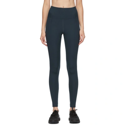 Girlfriend Collective Compressive High-rise Leggings In Blue