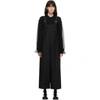 NOIR KEI NINOMIYA BLACK TROUSER SUSPENDER JUMPSUIT