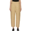 TOTÊME BEIGE LOMBARDY TROUSERS