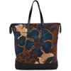 DRIES VAN NOTEN DRIES VAN NOTEN BROWN FLORAL TOTE