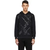 DUNHILL DUNHILL BLACK LONGTAIL HOODIE
