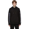 ANDERSSON BELL ANDERSSON BELL BLACK AND BLUE CONTRASTING SEOUL HOODIE