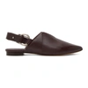 3.1 PHILLIP LIM / フィリップ リム BURGUNDY DEANNA SLINGBACK FLATS