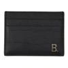 BALENCIAGA BLACK B. CARD HOLDER