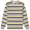 Pop Trading Company POP Trading Company Long Sleeve Striped Tee