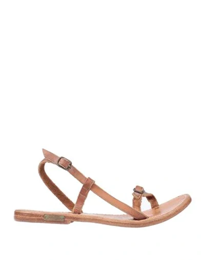 Kjacques Sandals In Tan