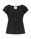 Semicouture T-shirts In Black