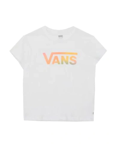 Vans Kids' T-shirts In White