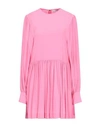 Msgm Short Dresses In Pink