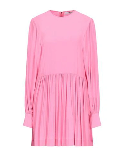 Msgm Short Dresses In Pink