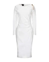 Cavalli Class Knee-length Dress In White