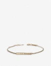 CHOPARD ICE CUBE PURE 18CT ROSE-GOLD AND DIAMOND BRACELET,542-10149-8577025002
