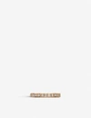 Chopard Ice Cube Pure 18ct Rose-gold And Diamond Ring In Rose Gold