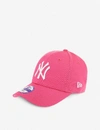 New Era Kids New York Yankee 9forty Baseball Cap In Pink/white