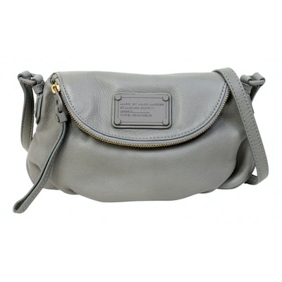 Pre-owned Marc Jacobs Grey Leather Handbag