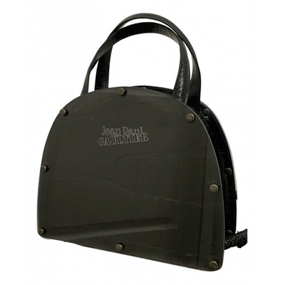 Pre-owned Jean Paul Gaultier Black Leather Handbags