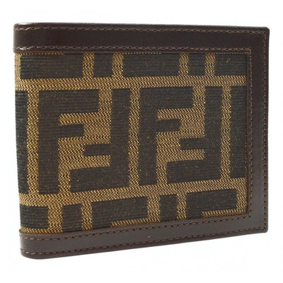 Pre-owned Fendi Cloth Small Bag In Brown