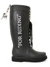 OFF-WHITE BLACK FOR RIDING WELLINGTON BOOTS,11494690