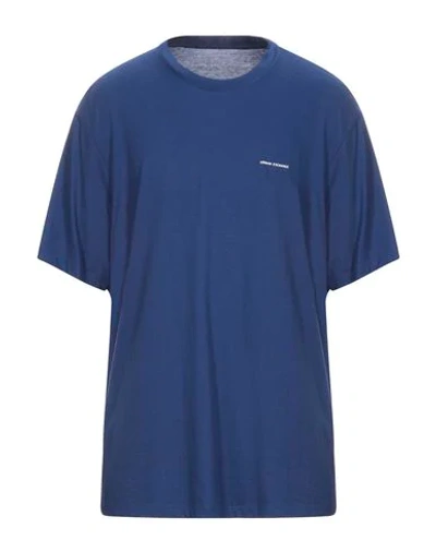 Armani Exchange T-shirt In Blue
