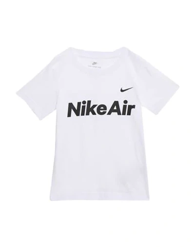 Nike Kids' T-shirts In White