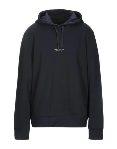 Armani Exchange Sweatshirts In Dark Blue