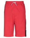 Armani Exchange Bermudas In Red