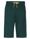 Armani Exchange Shorts & Bermuda Shorts In Dark Green