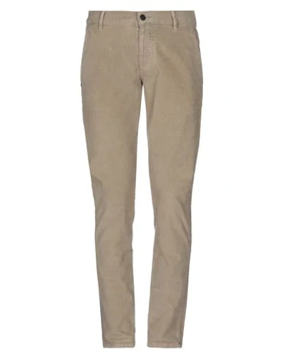 Grey Daniele Alessandrini Pants In Beige