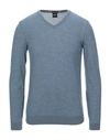 Hugo Boss Sweater In Pastel Blue