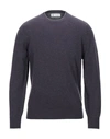 Brunello Cucinelli Cashmere Blend In Dark Purple