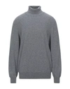 Gran Sasso Turtlenecks In Grey