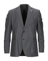 Trussardi Suit Jackets In Grey