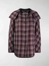 MARNI CHECK PATTERN COAT,14874596