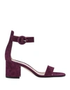 Gianvito Rossi Sandals In Purple