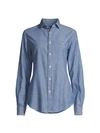 Polo Ralph Lauren Kendall Long-sleeve Button-front Shirt