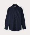 VIVIENNE WESTWOOD TWO BUTTON KRALL SHIRT NAVY