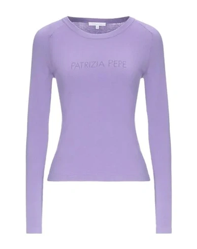 Patrizia Pepe Sweaters In Light Purple
