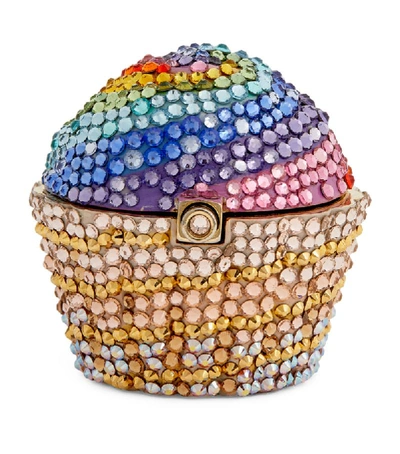 Judith Leiber Rainbow Cupcake Clutch Bag