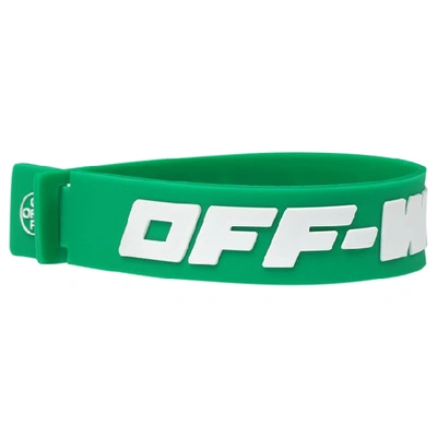 Pre-owned Off-white Industrial Bracelet Mint/white
